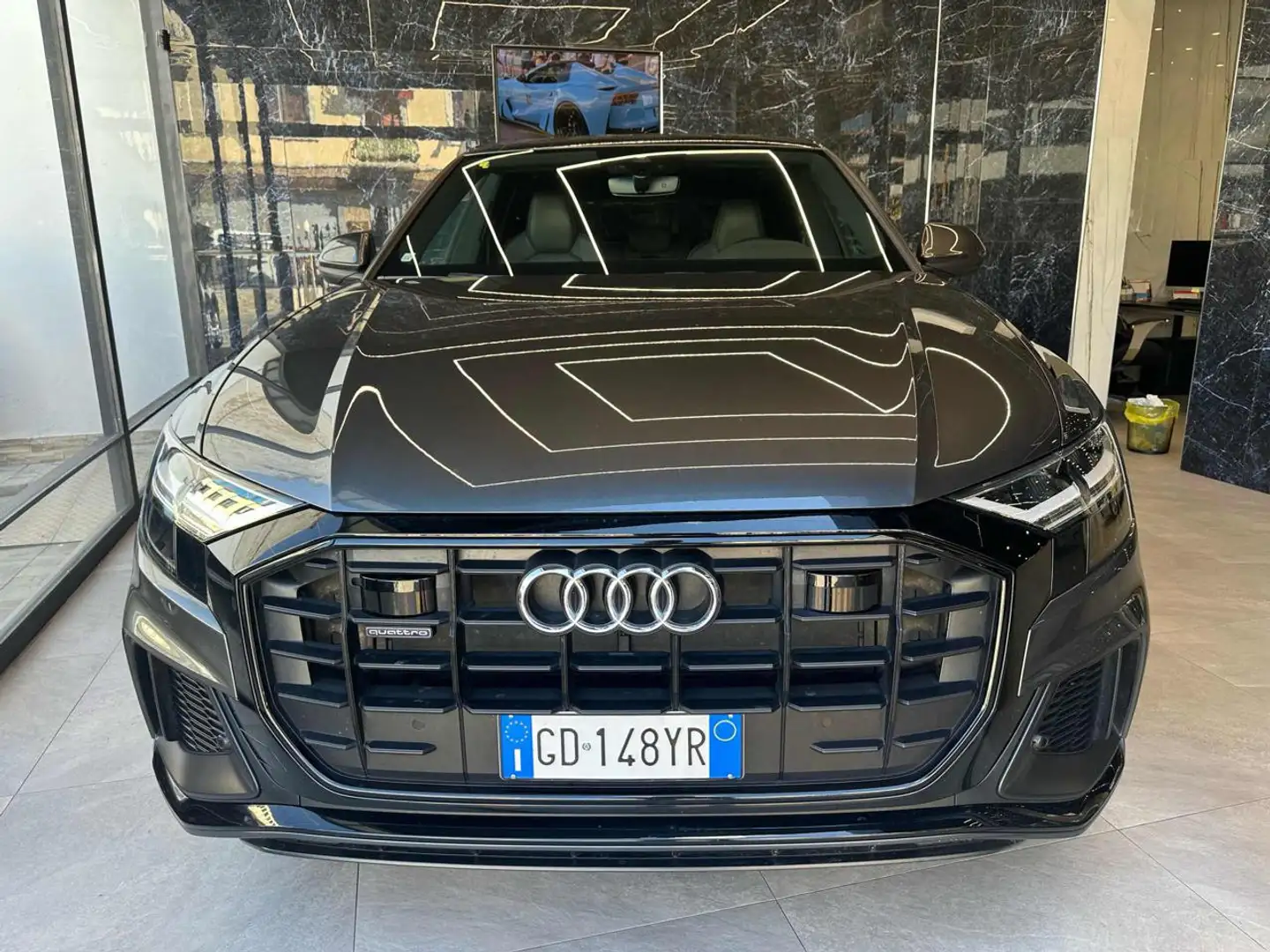 Audi Q8 50 TDI 286 CV quattro tiptronic Sline Grigio - 1