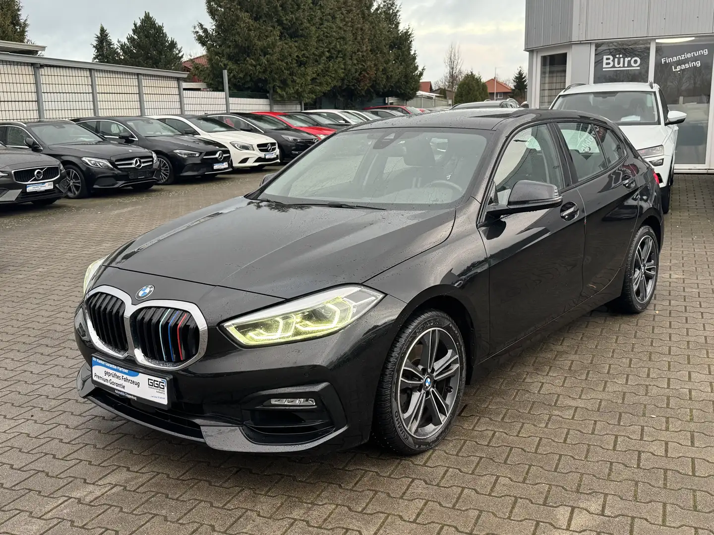 BMW 116 i Steptronic "Sport Line" Shadow-Line *AHK *PDC Noir - 1