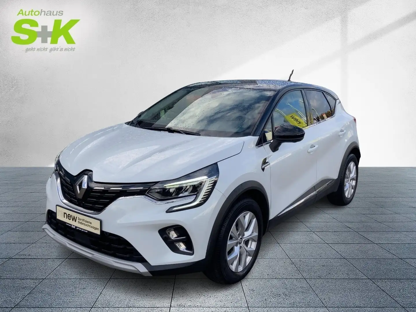 Renault Captur E-TECH Hybrid 145 Techno*AHK*8-fach*KAMERA* Blanc - 1