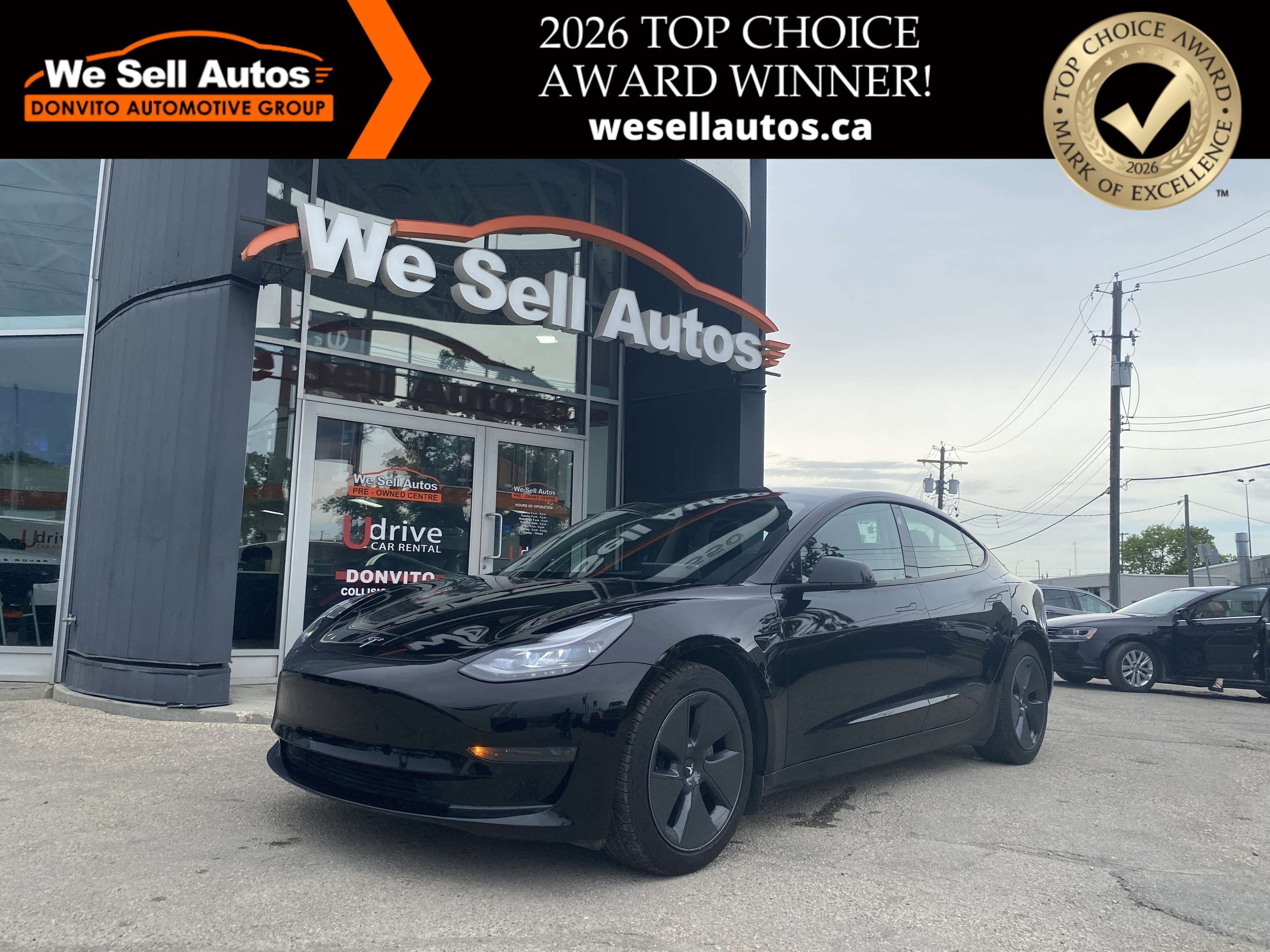 2021 Tesla Model 3 Standard Range Plus w/Full Self-Driving, LOADED!