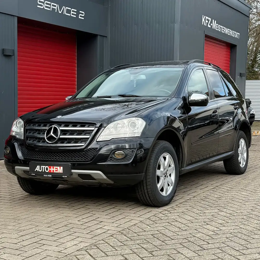 Mercedes-Benz ML 350 CDI Xenon AHK Navi Sitzhzg Tüv Neu Schwarz - 1