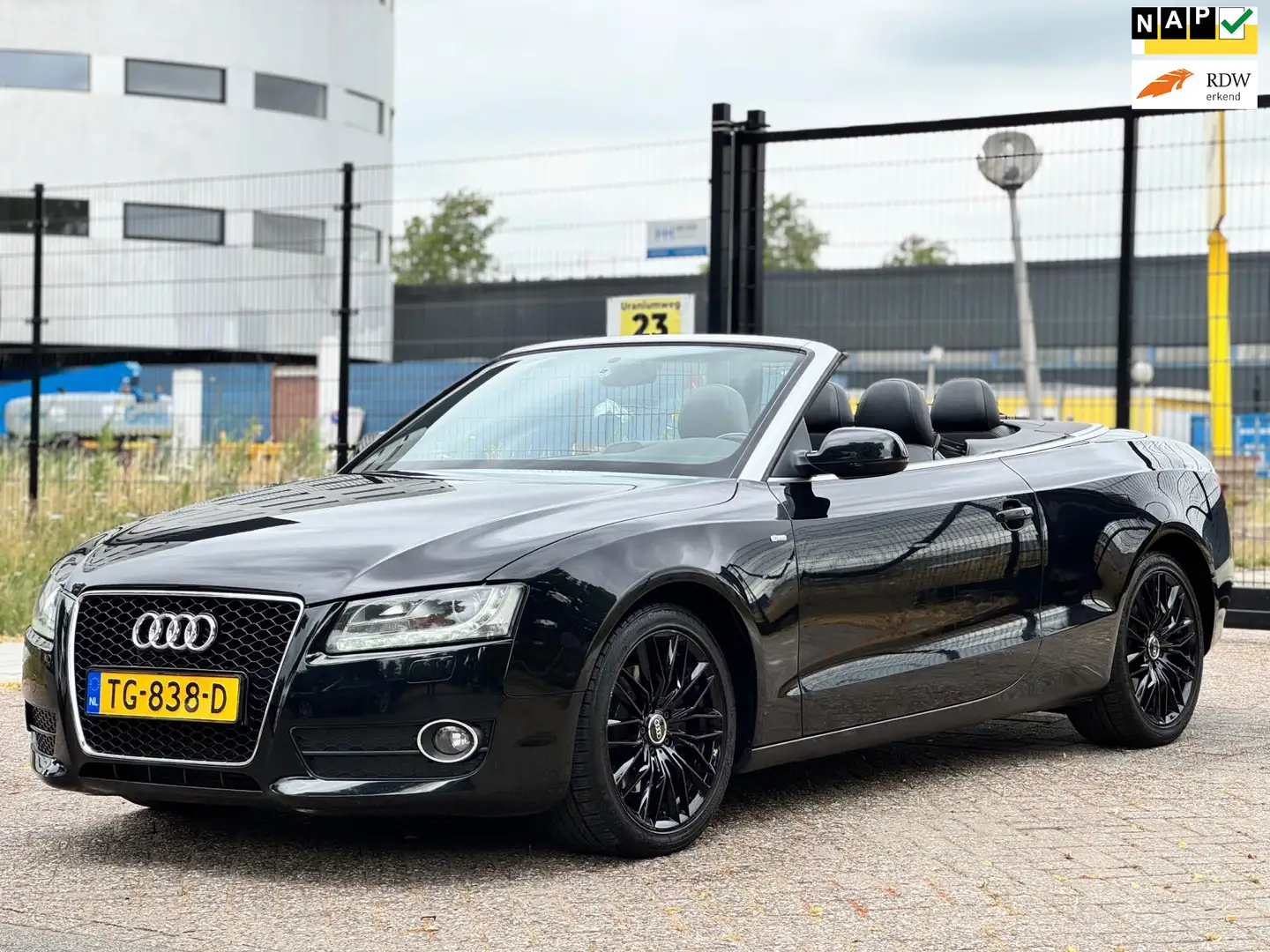 Audi A5 Cabriolet 2.7 TDI Pro Line 3XSLINE|AUT|XENON|NAVI| Чорний - 1