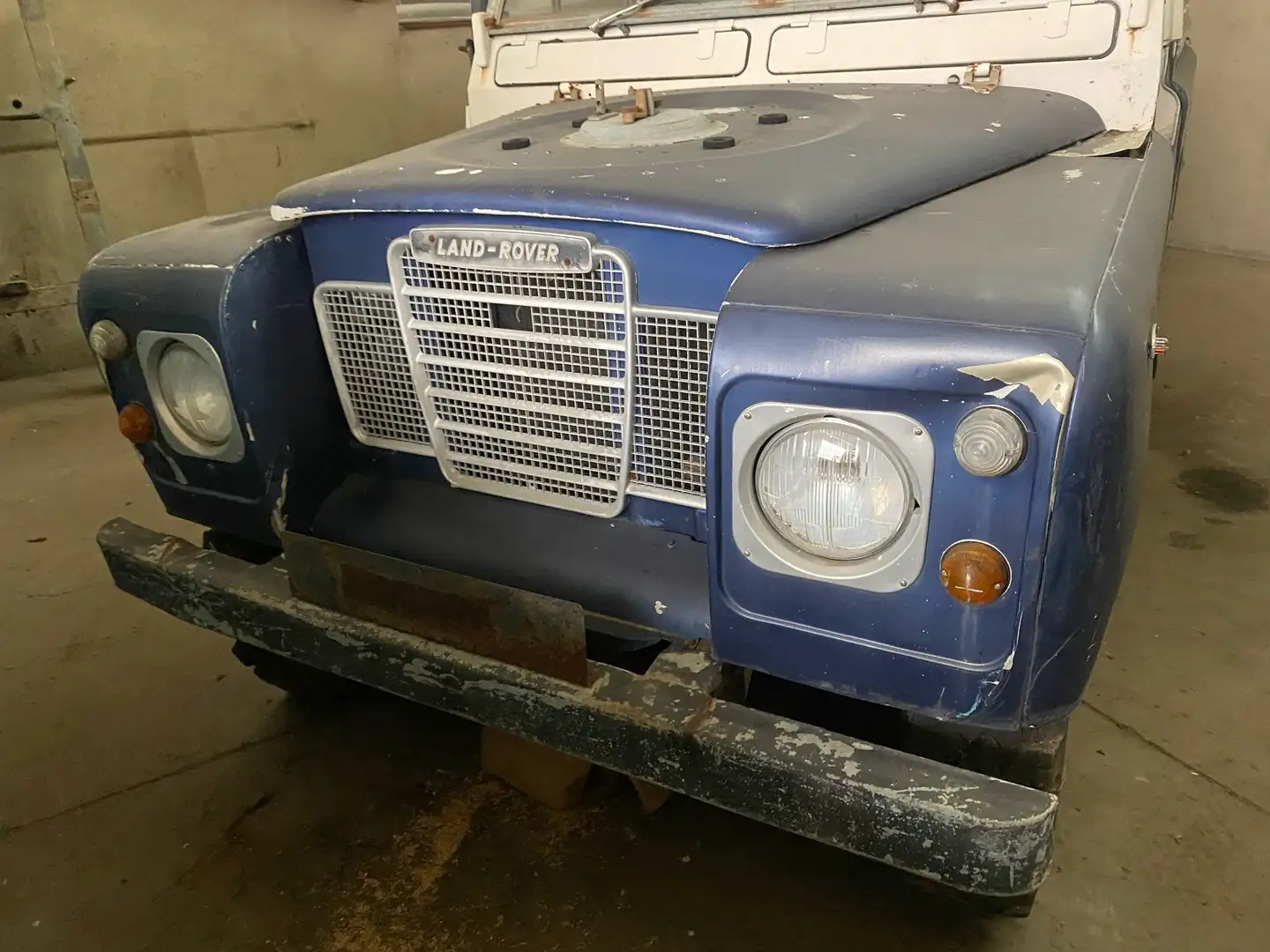 Land Rover Series 88 SERIE 3 DIESEL 7 POSTI Azul - 2