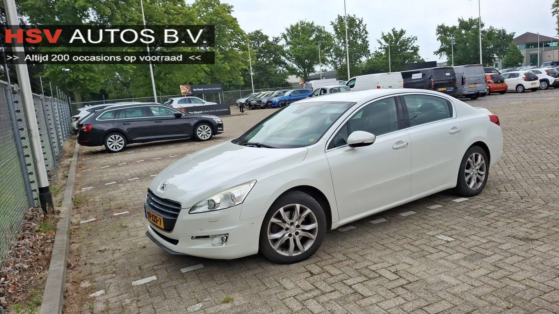 Peugeot 508 1.6 THP Allure navi LM 4-deurs org NL Wit - 1