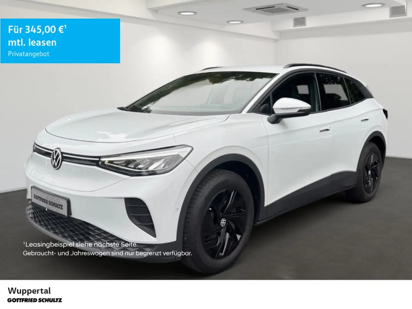 Volkswagen ID.4 Pure 125 kW NAVI KAM ACC LED PDC Blanc - 1