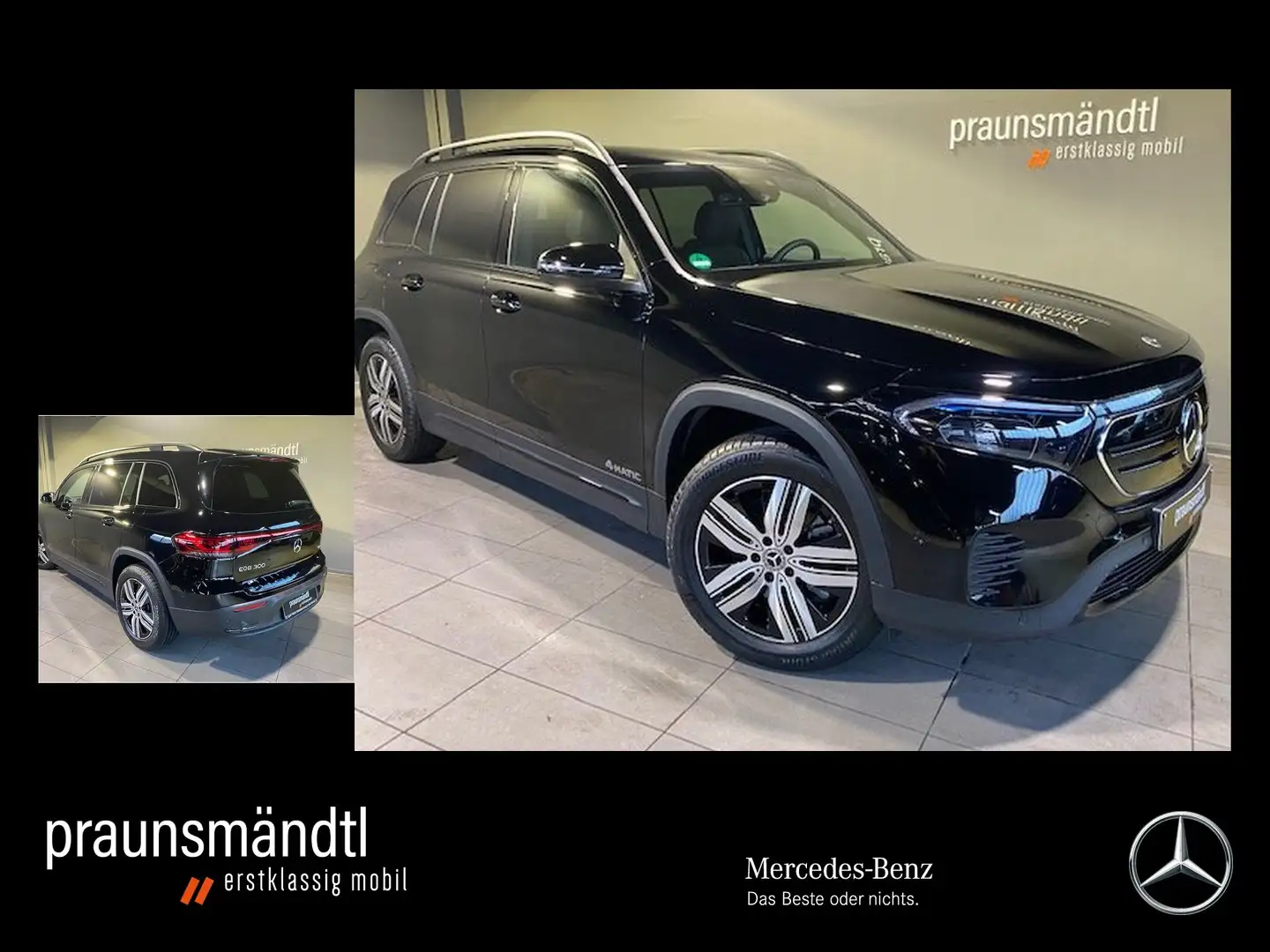 Mercedes-Benz EQB 300 4M -44% Progressive Advanced Night DISTR Black - 1