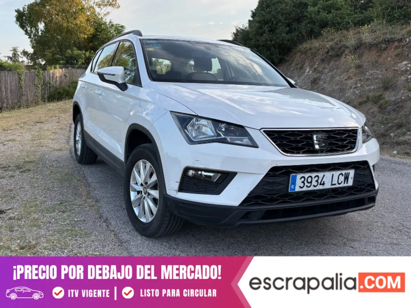 SEAT Ateca 1.6TDI CR S&S Ecomotive Reference Blanco - 1