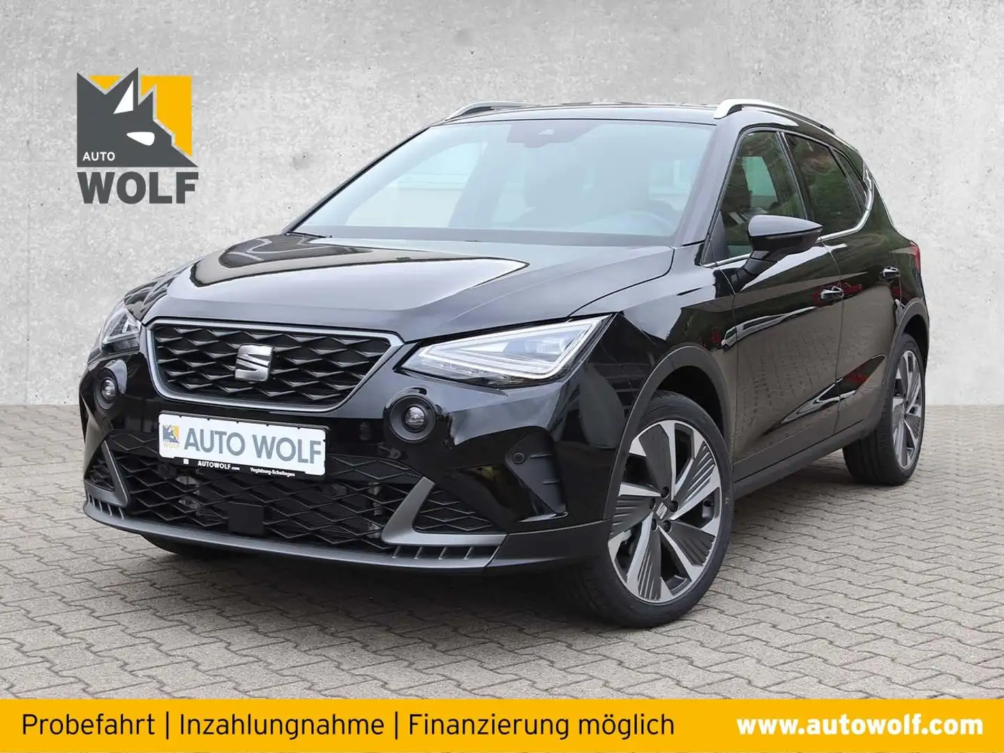 SEAT Arona FR 1.5 TSI DSG *AHK*18 Zoll* Schwarz - 1