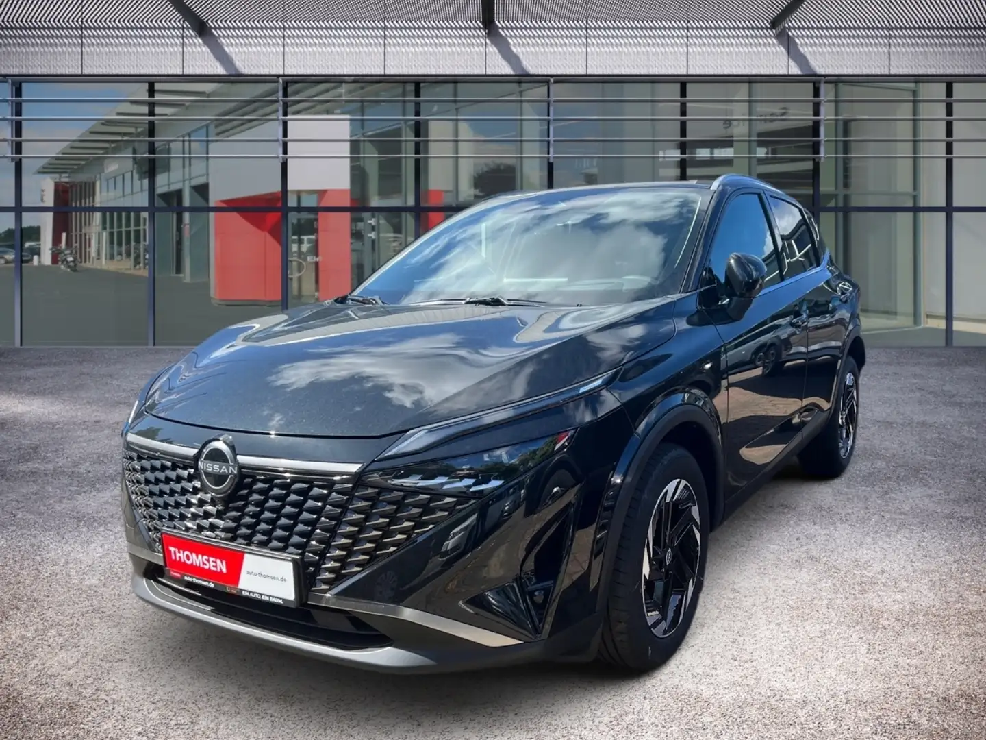 Nissan Qashqai 1.3 DIG-T MHEV N-Connecta ACC AUT LED Zwart - 2