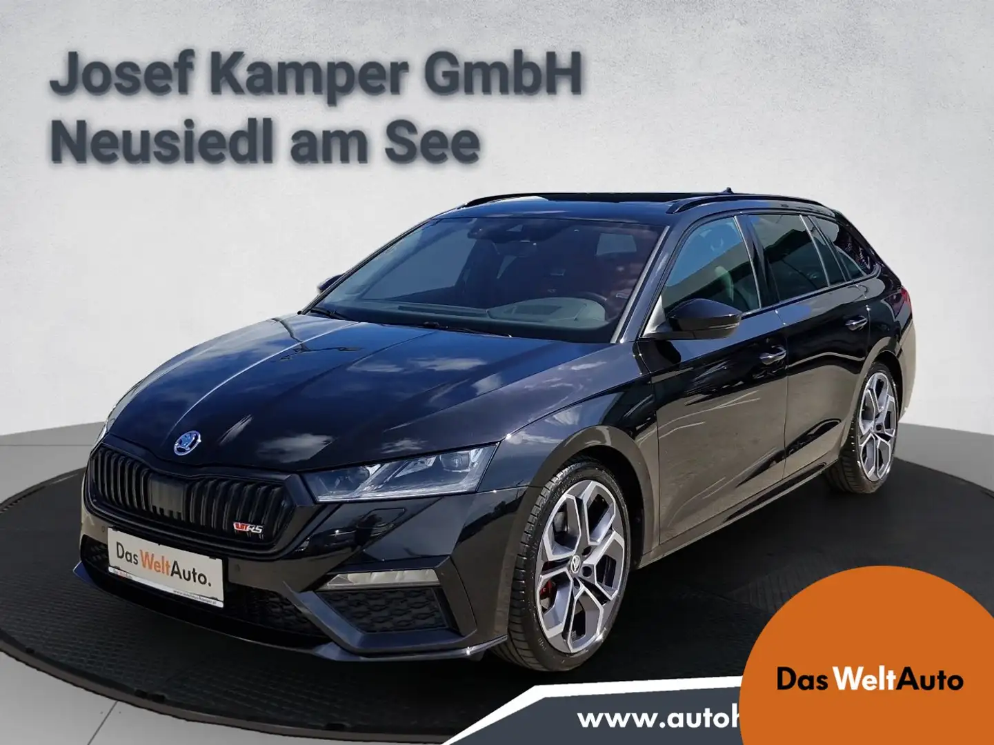 Skoda Octavia 4x4 RS TDI DSG Noir - 1