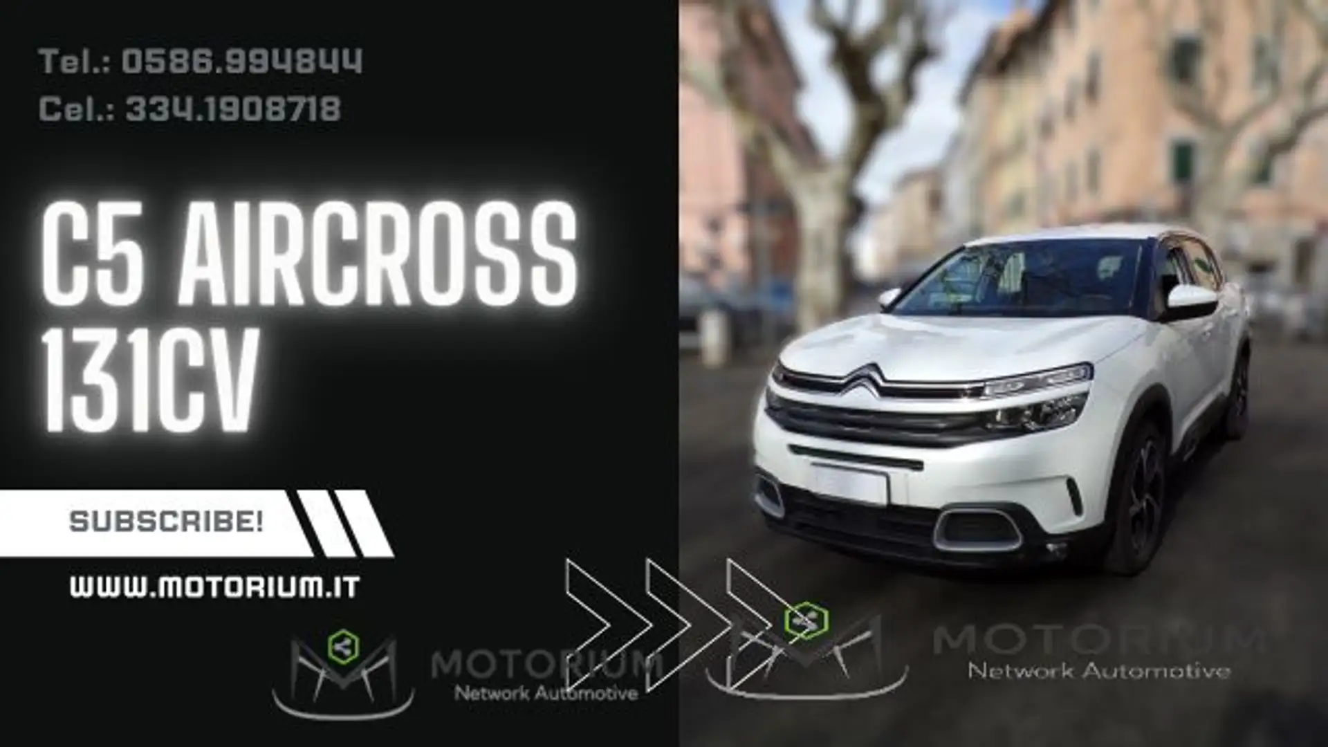 Citroen C5 Aircross 1.5 bluehdi Shine s&s 130cv eat8 my20 Weiß - 1