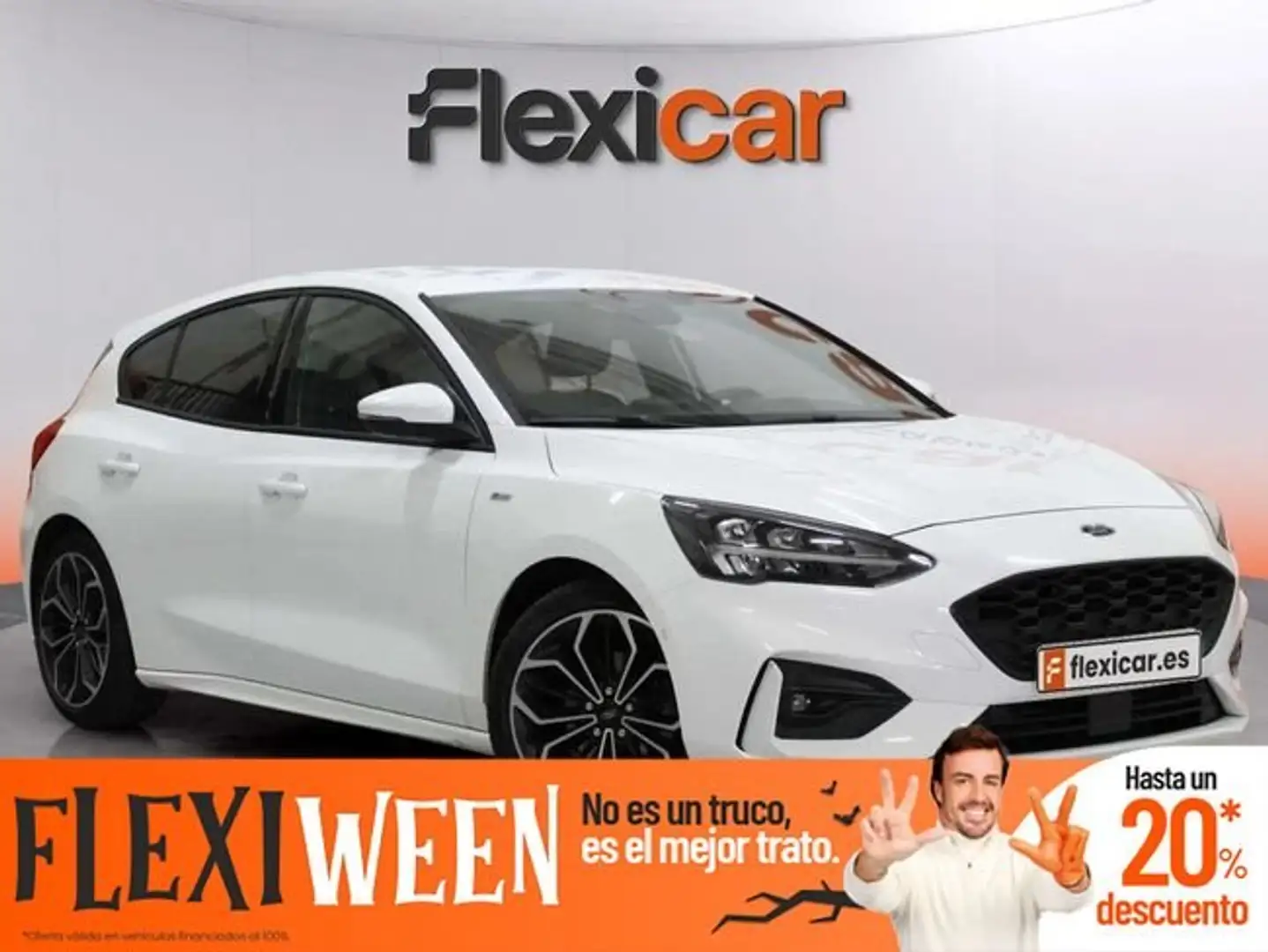 Ford Focus 1.0 Ecoboost ST Line X 125 Blanc - 1