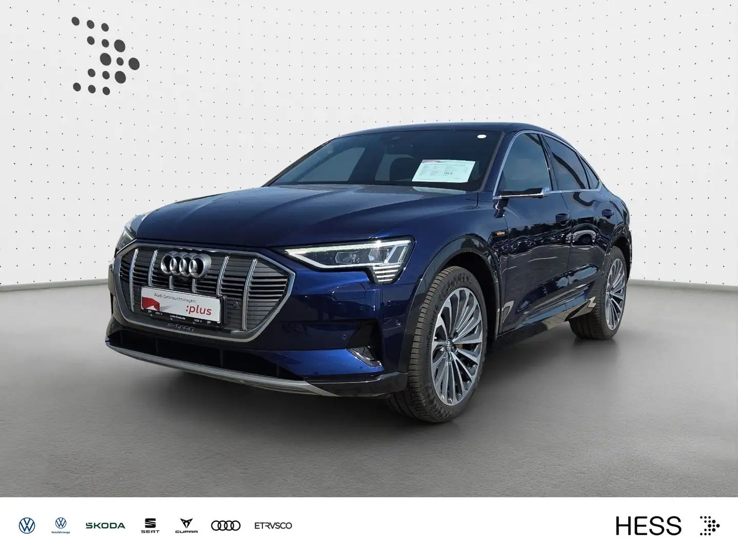 Audi e-tron advanced 50 quattro 230 kW Albastru - 1