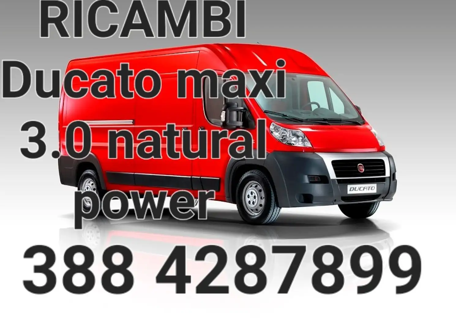 Fiat Ducato ducato 3.0 natural power Rojo - 2
