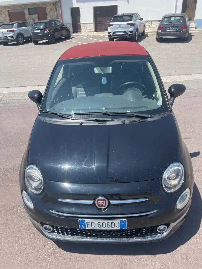 Fiat 500C 1.2 Lounge 69cv Nero - 1
