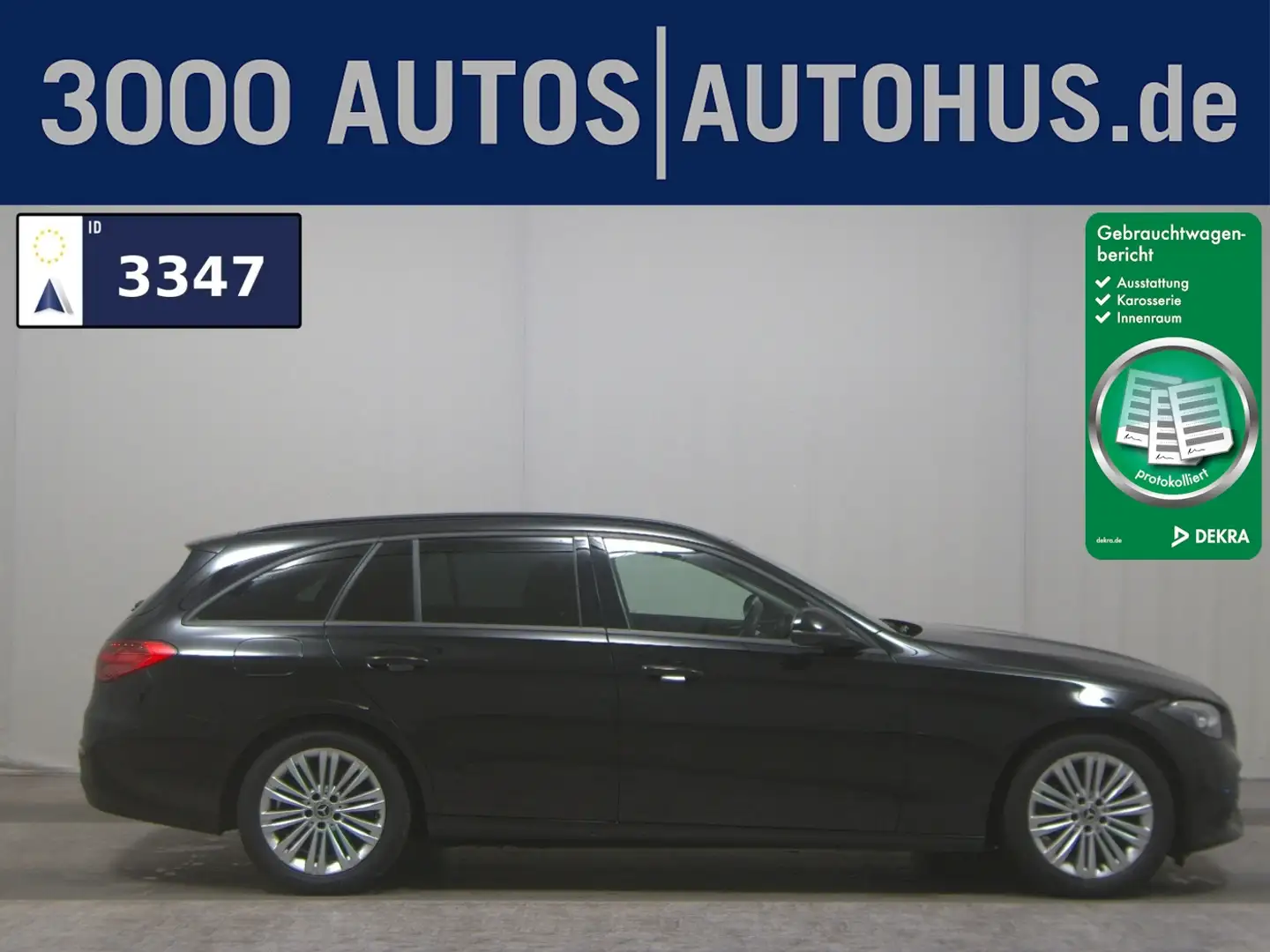 Mercedes-Benz C 200 T d Navi Digital Light MBUX Distronic+ RFK Noir - 1