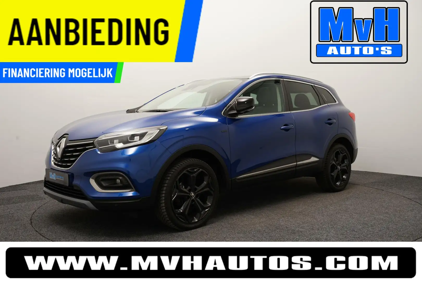 Renault Kadjar 1.3 TCe Black Edition|LUXE!|PANO|BOSE|CAMERA Blue - 1