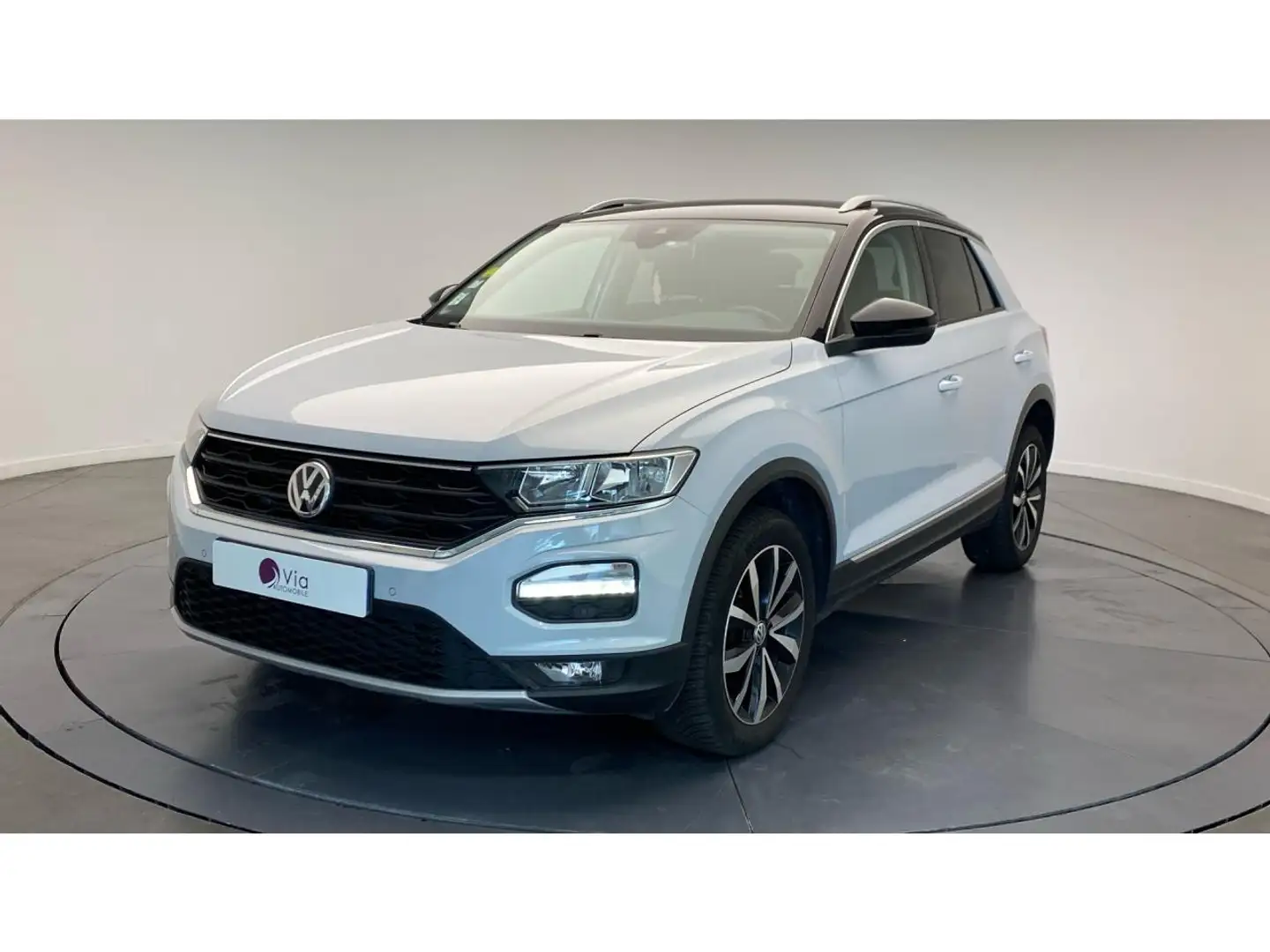 Volkswagen T-Roc T-Roc 1.6 TDI -115 - Lounge / Origine france / Camera / Carplay Gris - 1