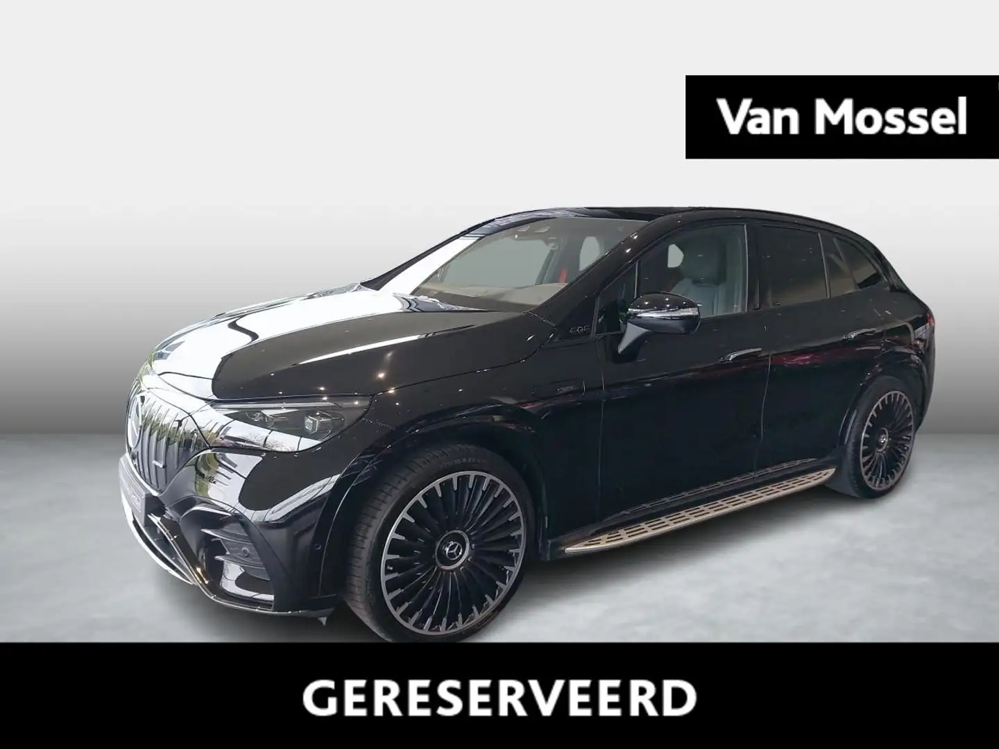 Mercedes-Benz EQE 43 AMG 4MATIC SUV + PANORAMISCH DAK + TREKHAAK + SURR Zwart - 1