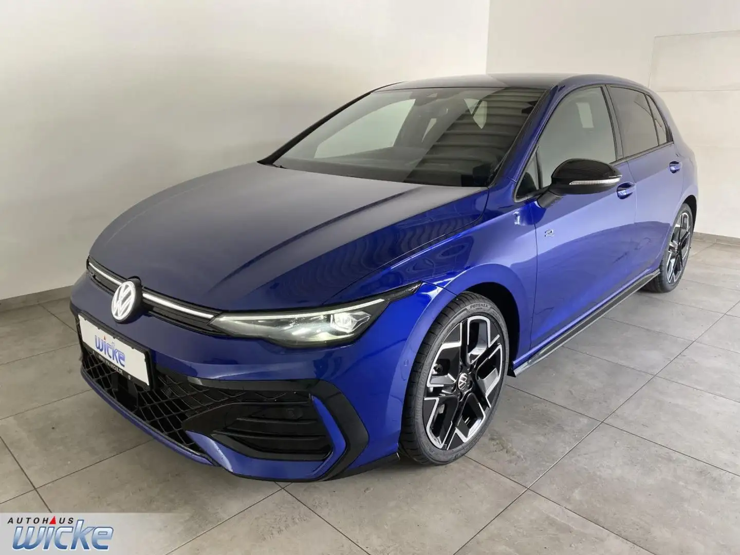 Volkswagen Golf VIII 1.5 TSI DSG R-Line NAVI KLIMA AHK 18 ZOL Blau - 2