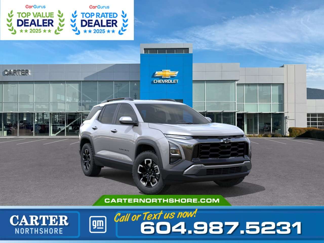 Gray 2027 Chevrolet Equinox SUV / Crossover Four-Wheel Drive 8-Speed Automatic