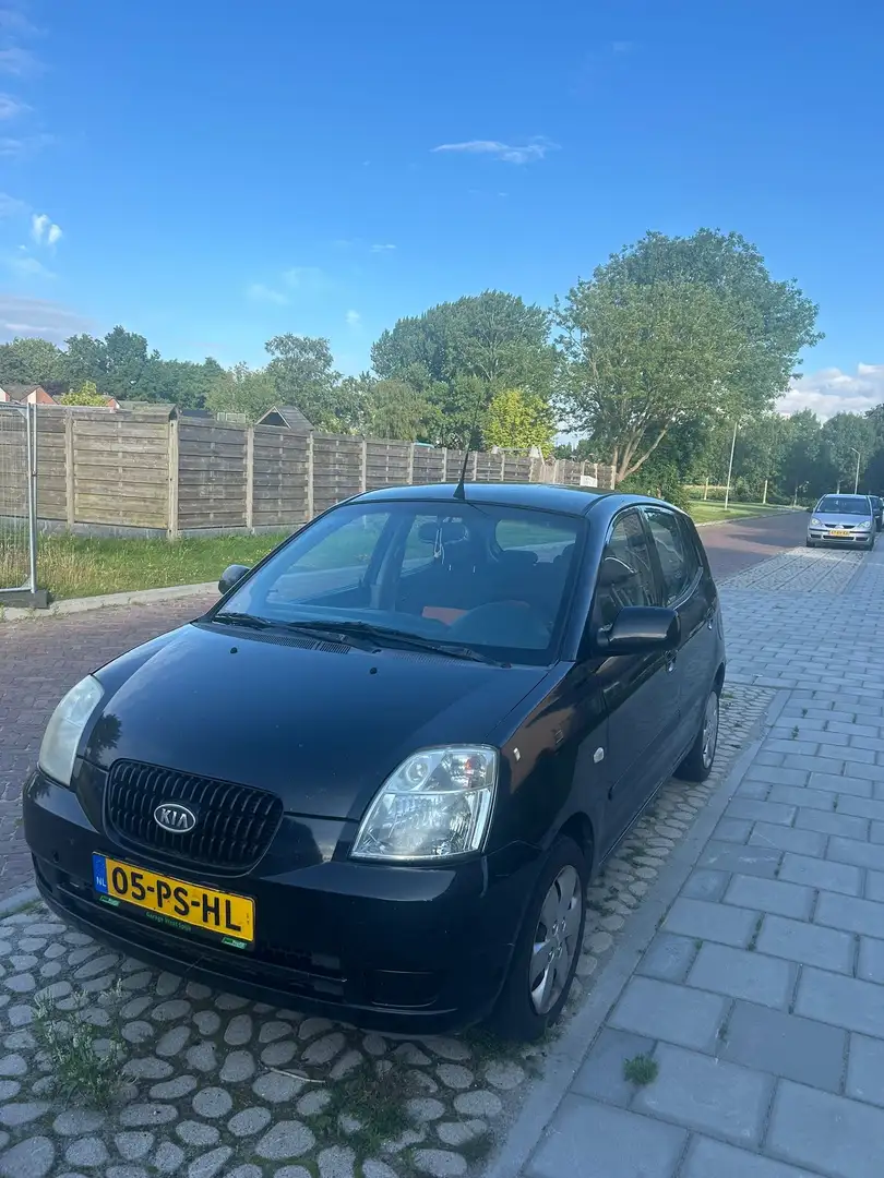 Kia Picanto 1.0 LXE Zwart - 1