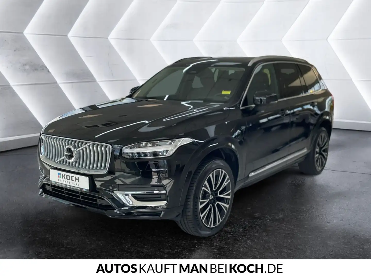 Volvo XC90 T8 AWD Plug-In Plus BLIS PANO HUD H/K Schwarz - 2