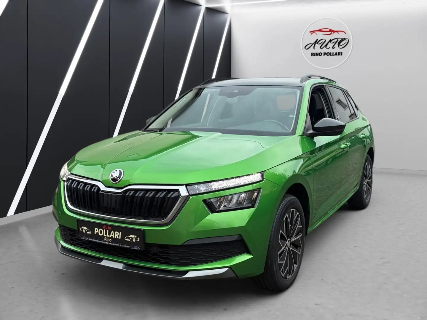 Skoda Kamiq 1.0 TSI DSG Navi Kamera Klima Apple Car Grün - 1