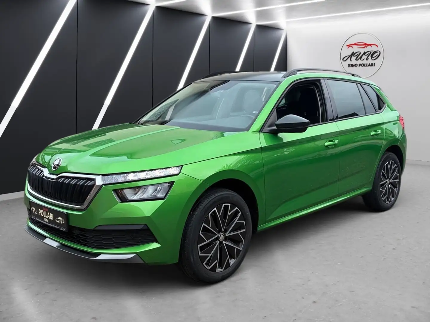 Skoda Kamiq 1.0 TSI DSG Navi Kamera Klima Apple Car Grün - 2