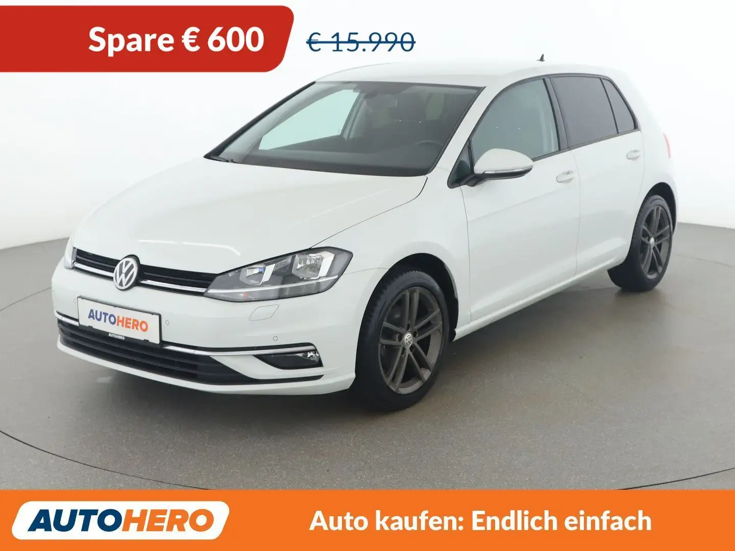 Volkswagen Golf 1.0 TSI Comfortline BlueMotion Tech Weiß - 1