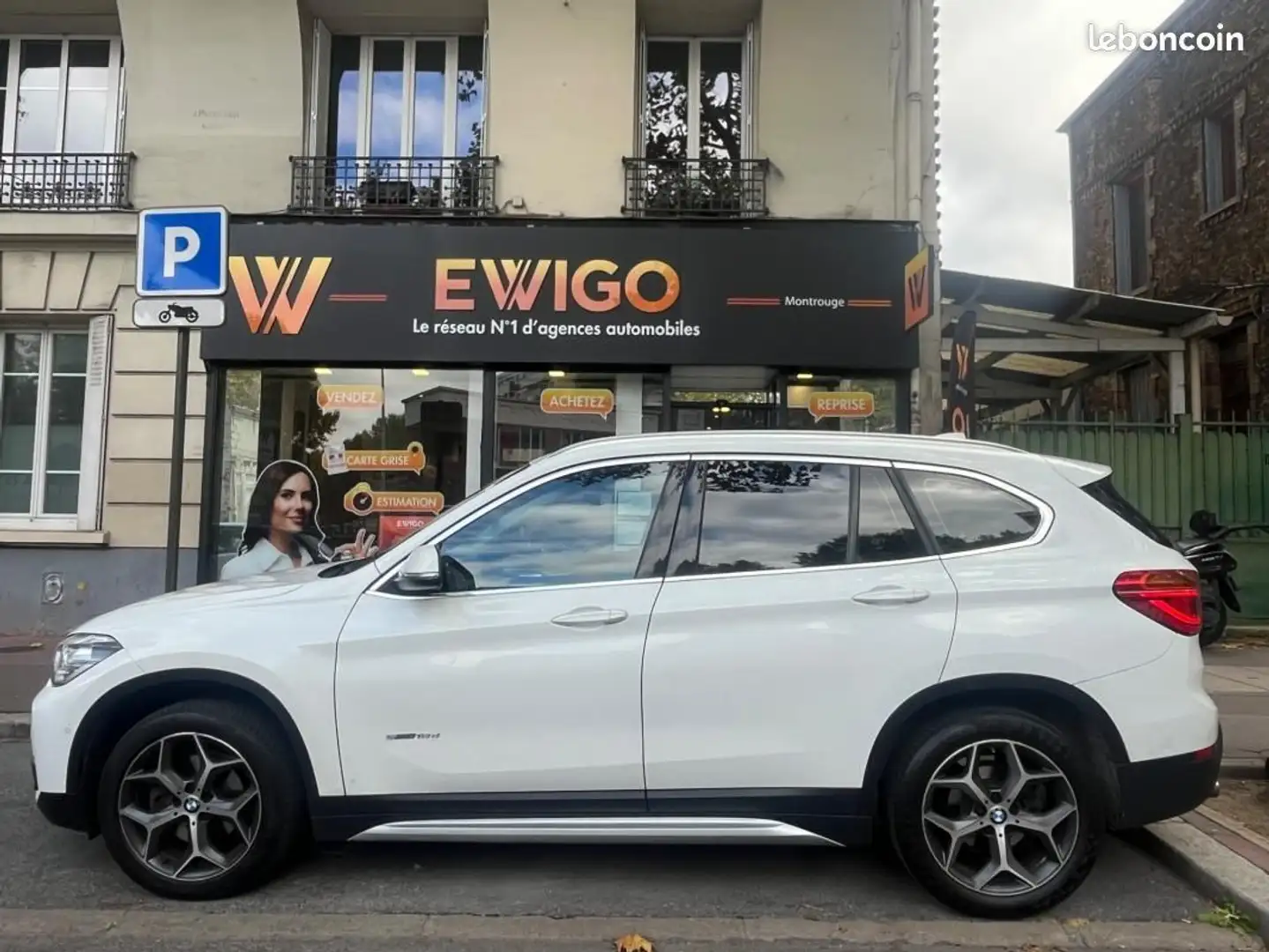 BMW X1 1.8 d 150 x-line sdrive bva Weiß - 2