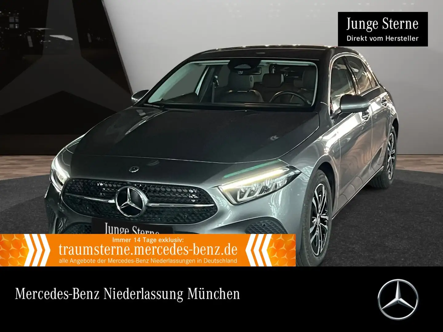 Mercedes-Benz A 200 PROGRESSIVE+AHK+LED+KAMERA+7G Grau - 1