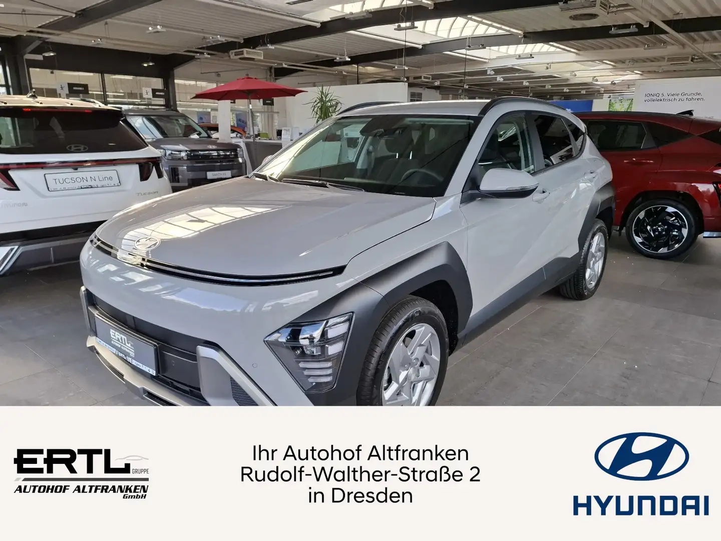 Hyundai KONA SX2 1.6 T-GDI (138 PS) 7-DCT 2WD Trend Grau - 1
