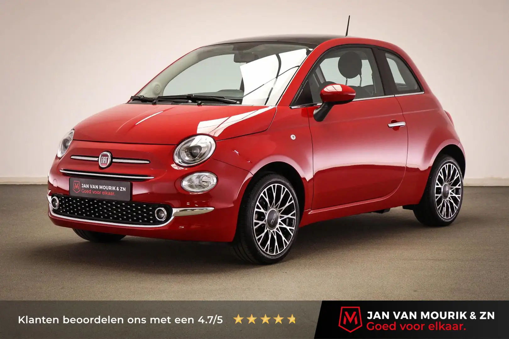 Fiat 500 1.0 Hybrid Dolcevita | PANORAMADAK | CLIMA | CRUIS Rouge - 1