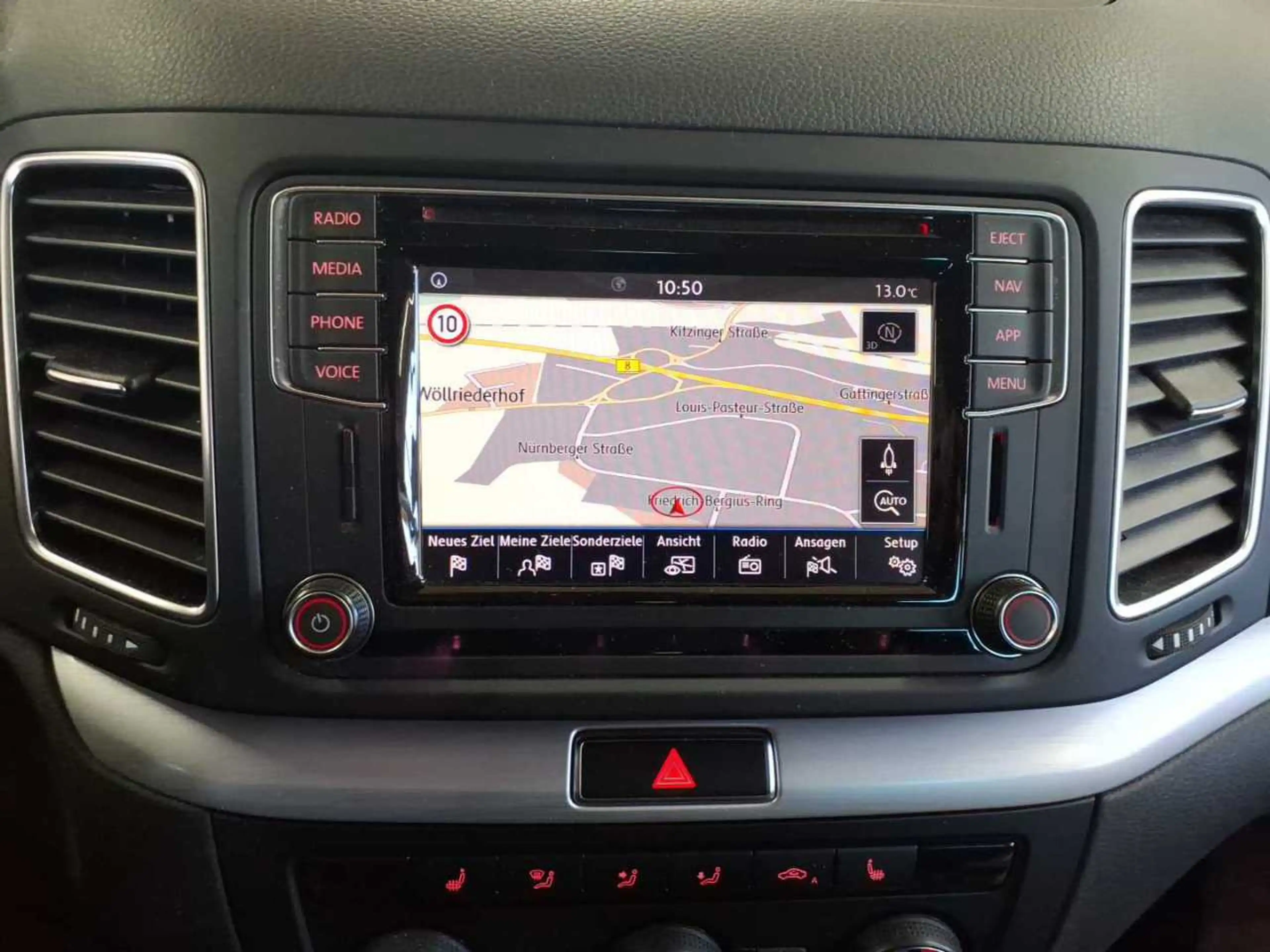 Volkswagen Sharan Comfortline 2.0TDI DSG/ 7Sitze, Pano, AHK — photo 7