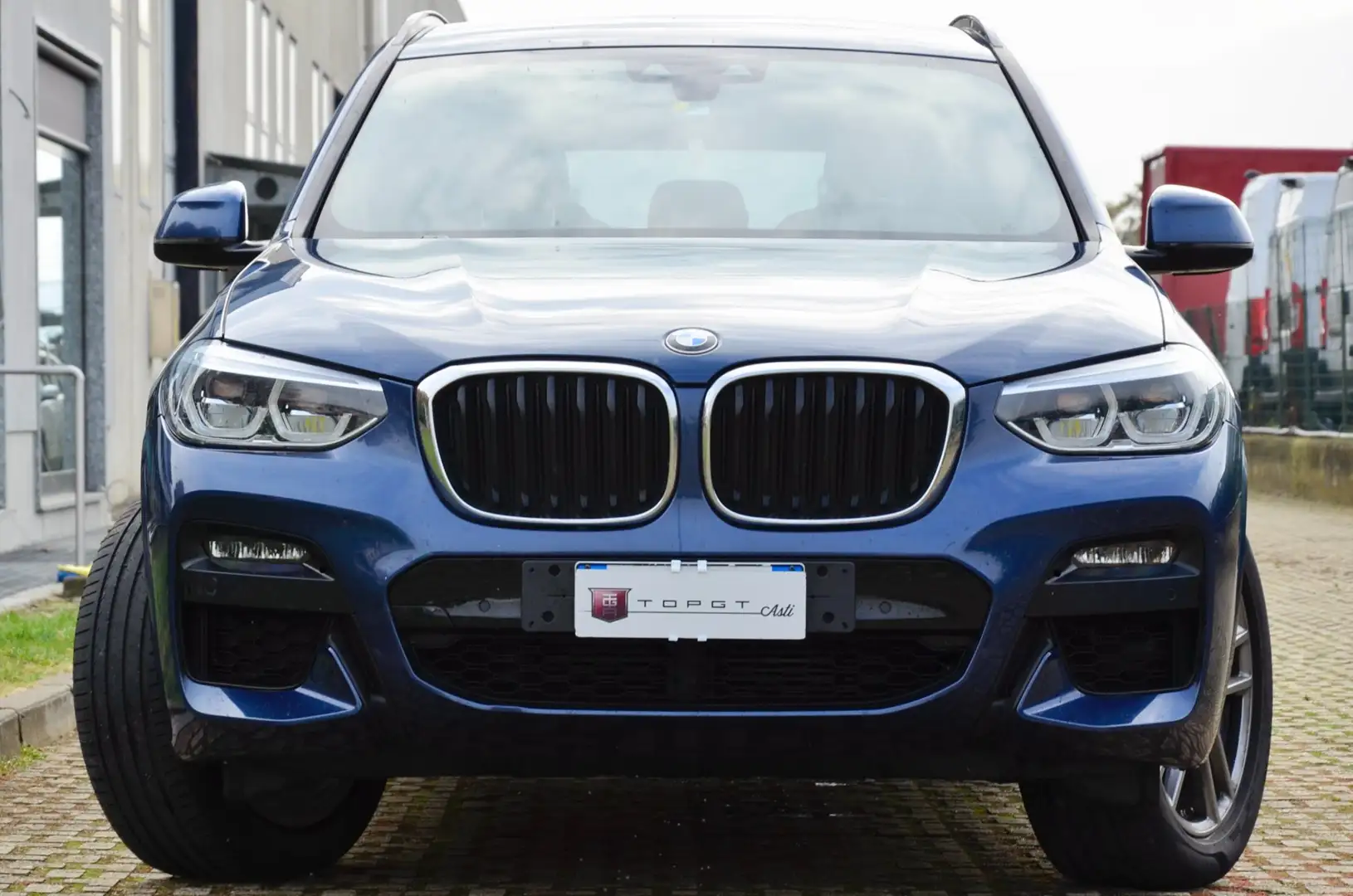 BMW X3 xdrive20d mhev 48V Msport 190cv auto SERVICE BMW Blu/Azzurro - 2