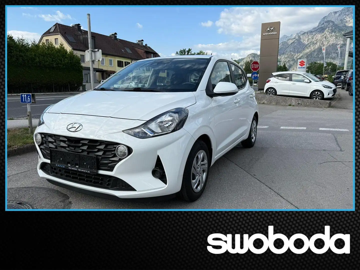 Hyundai i10 Level 2 1,0 AMT a1b61 Weiß - 1
