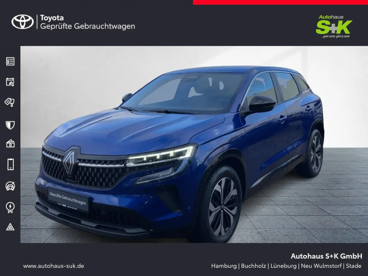 Renault Austral Equilibre Mild Hybrid 140 Automatik*SHZ*KAMERA* Bleu - 1