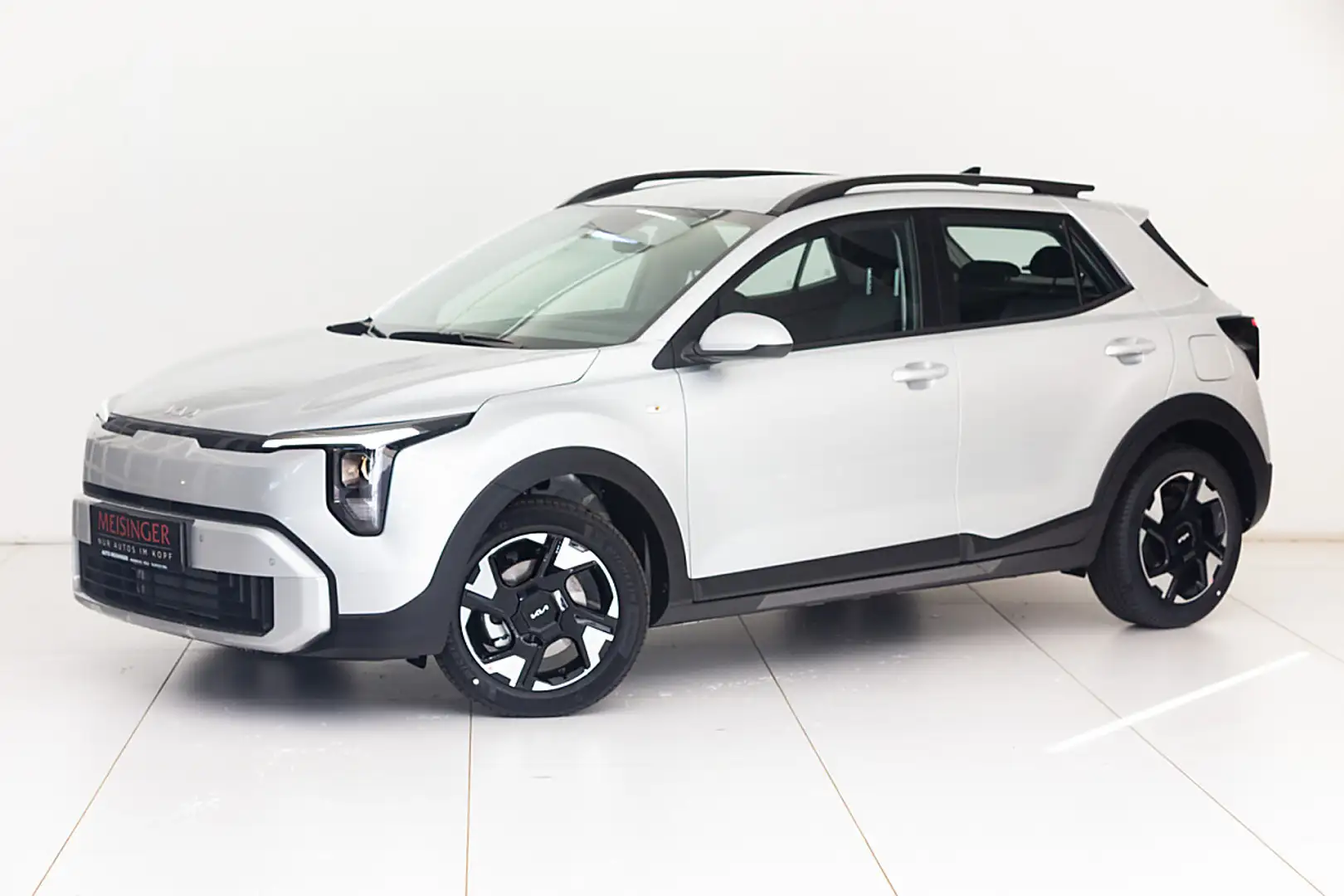 Kia Stonic 1,0 TGDI GPF ISG Titan Silber - 1
