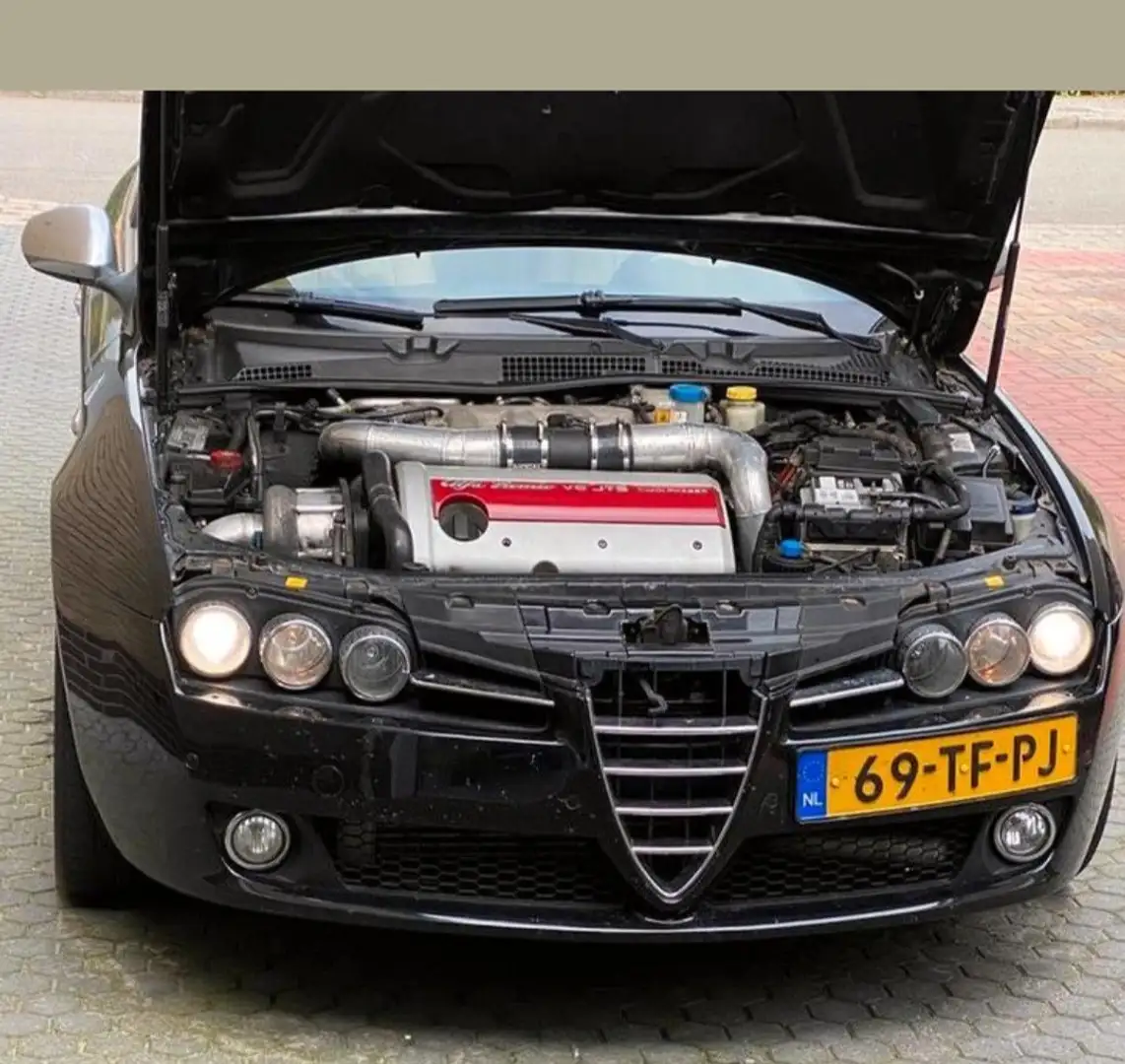 Alfa Romeo 159 3.2 JTS Q4 Autodelta Compressore Zwart - 1
