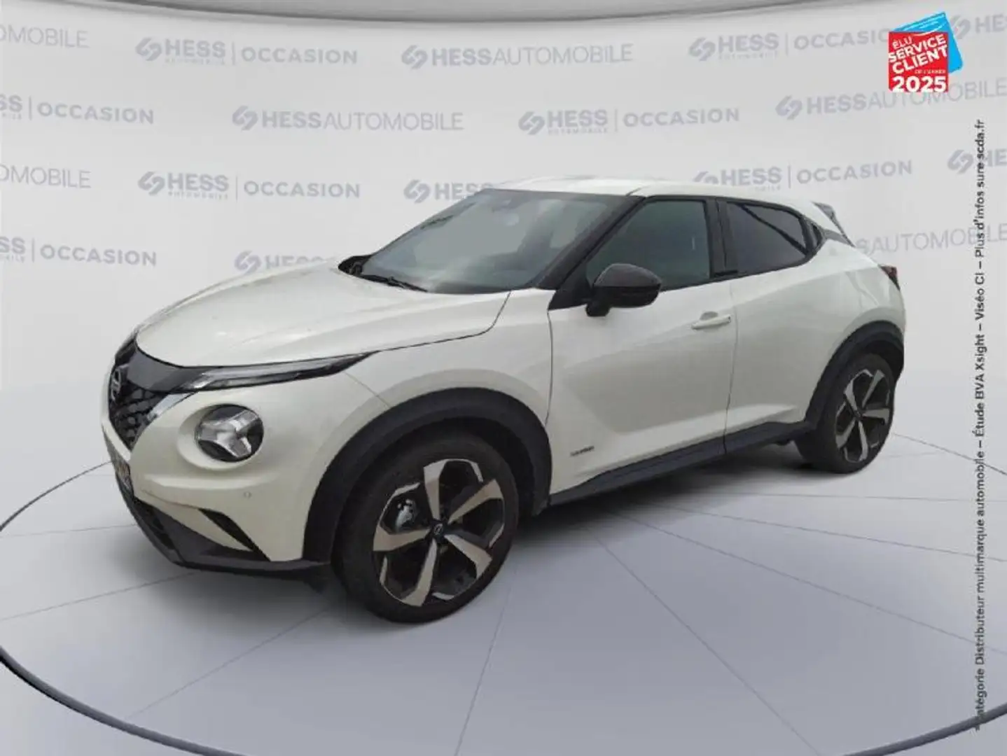Nissan Juke 1.6 Hybrid 143 ch Tekna 2023.5 Blanc - 1