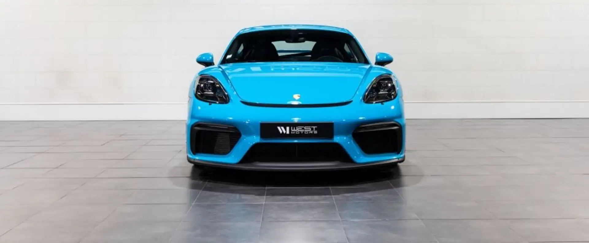Porsche 718 CAYMAN GT4 4.0 420 – Française Clubsport Chrono PDLS+ Baquets Carbone Bose Cam. Recul 933E-Mois Bleu - 2