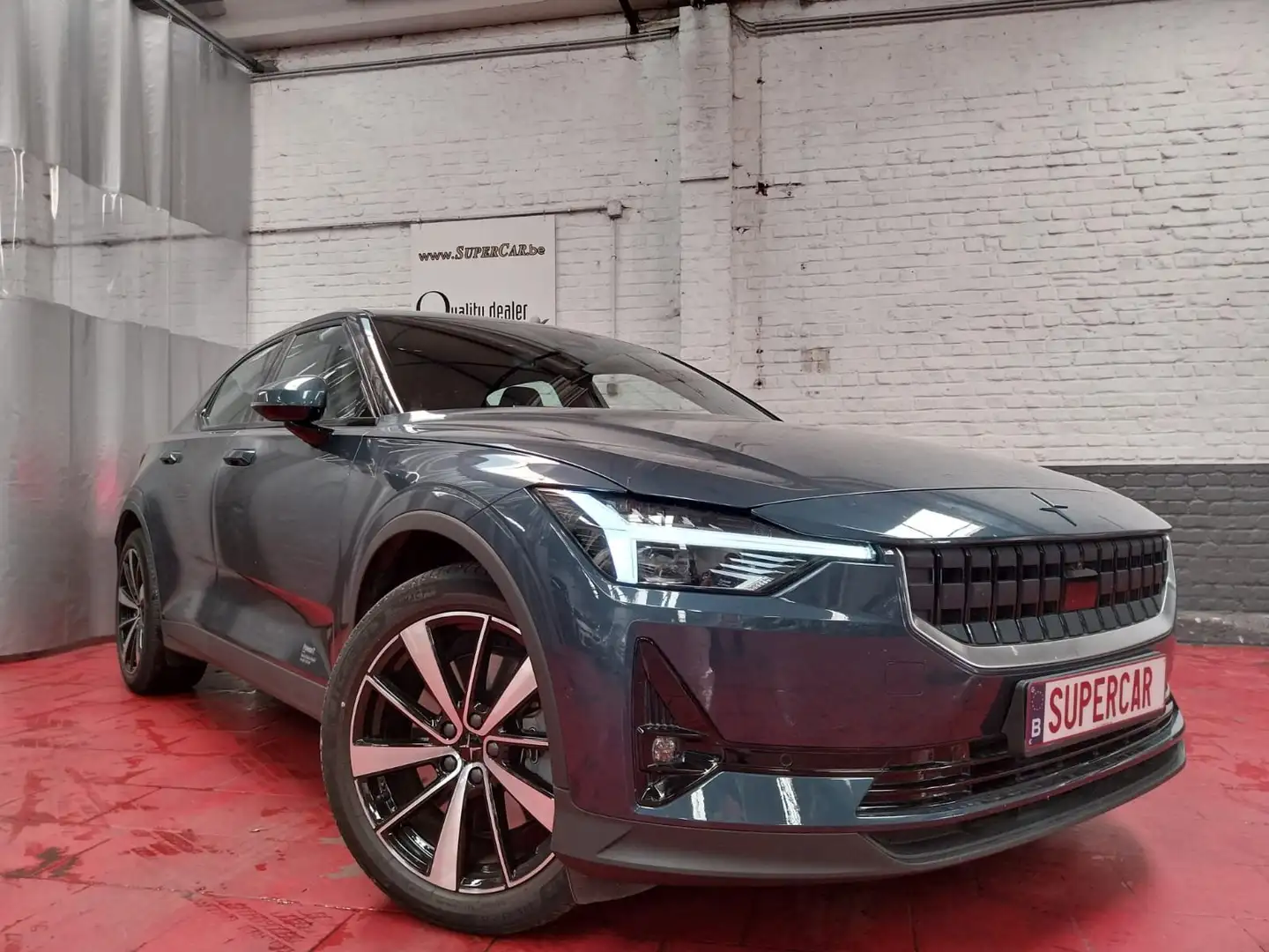 Polestar 2 64kWh Single Motor MY22 * NAVI * BLTH * 565X60 M * Bleu - 1