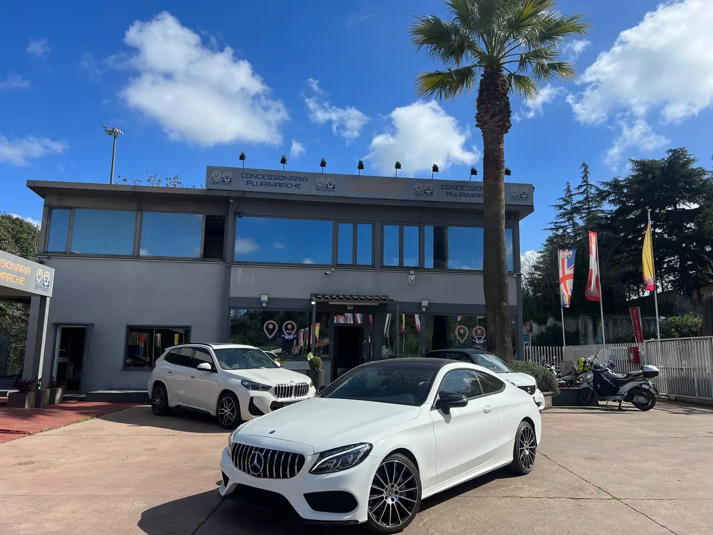 Mercedes-Benz C 250 C COUPE SPORT 250 AMG PRONTA CONSEGNA Bianco - 1