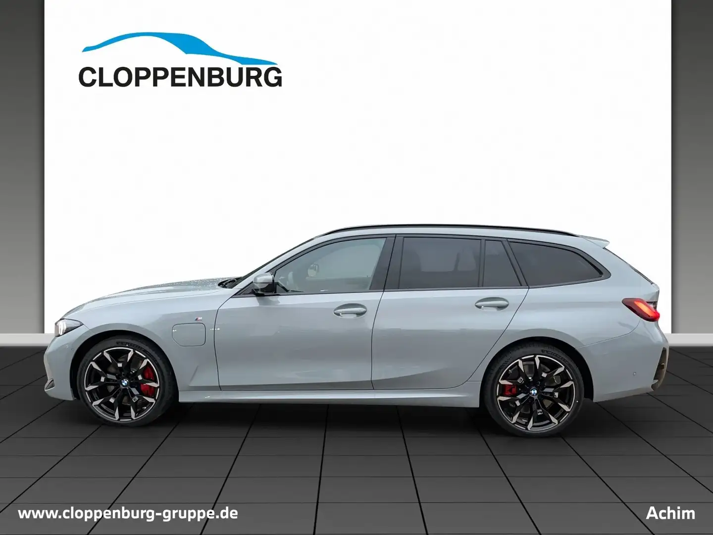 BMW 330 e Touring M-Sport Pro 360 Kamera Pano AHK Komf.Zug Gris - 2