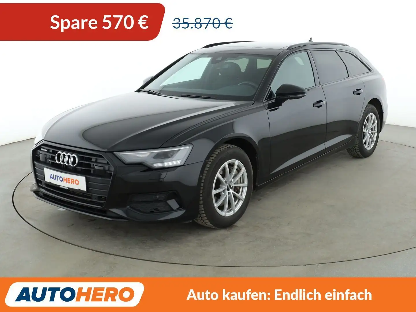 Audi A6 45 TFSI Mild-Hybrid quattro sport Aut.*NAV*ACC*CAM Noir - 1