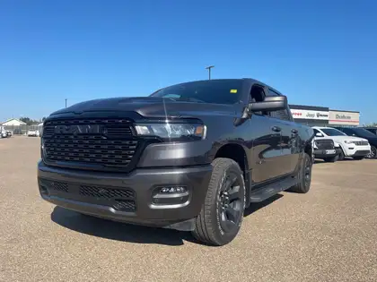 Gray 2026 RAM 1500 Pickup Truck Four-Wheel Drive 8-Speed Automatic