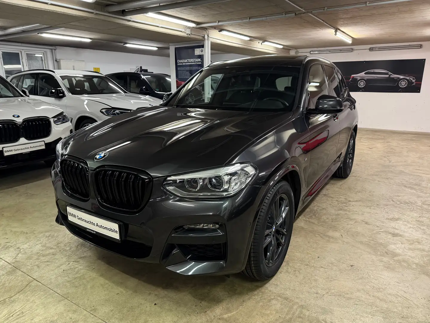 BMW X3 M 30d,M Sportpaket,HUD,AHK,ESSD,Standh, neuwertig Gri - 1