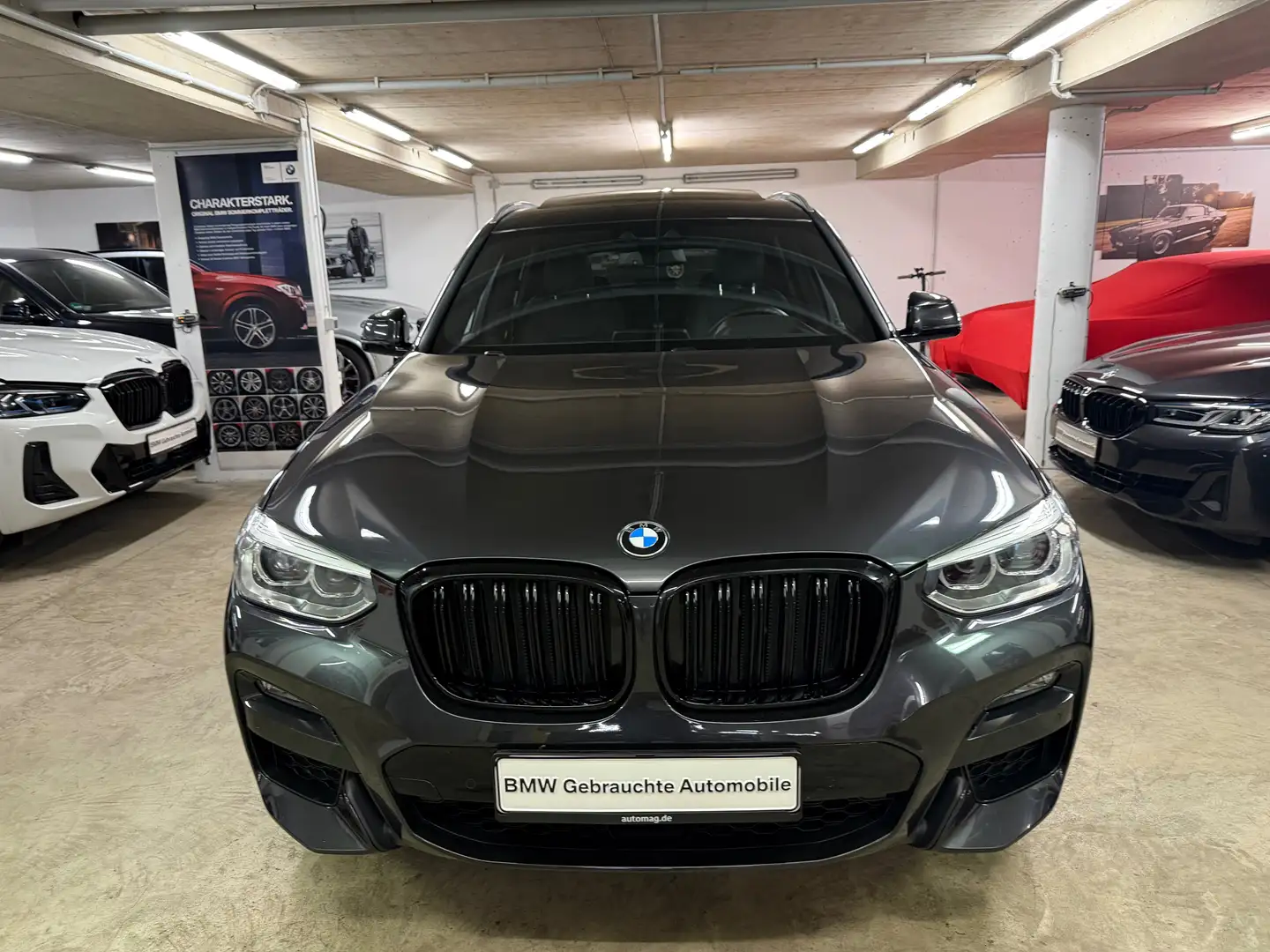 BMW X3 M 30d,M Sportpaket,HUD,AHK,ESSD,Standh, neuwertig Gri - 2