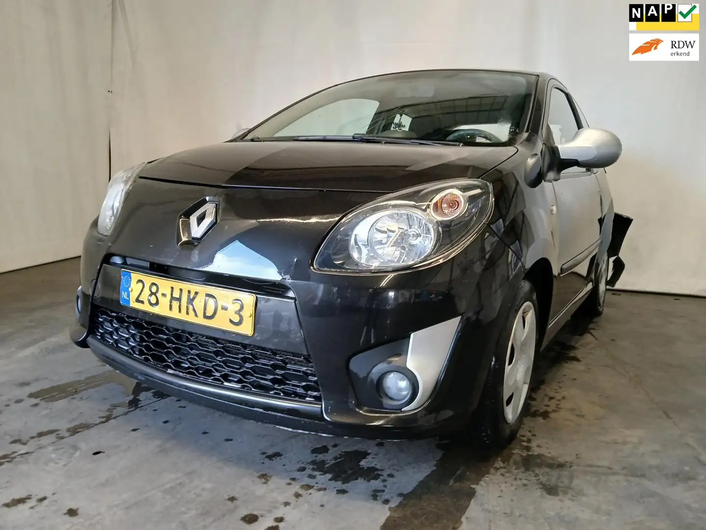 Renault Twingo 1.2 Dynamique - Airco - Schade Zwart - 1